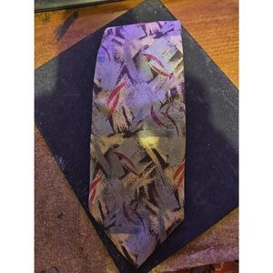 Fendi Men's Vintage 100% Silk Tie Made in Italy NWT‑No Tags